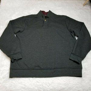 Orvis Mens 1/4 Zip Jacket Sweater Pullover XL